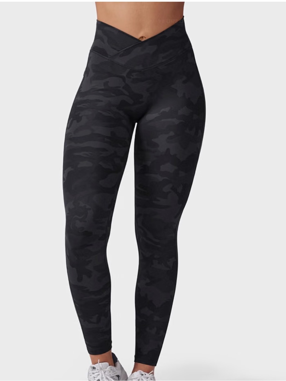 YEOREO CoreFlex Womens Leggings with Pockets V Cross Waist